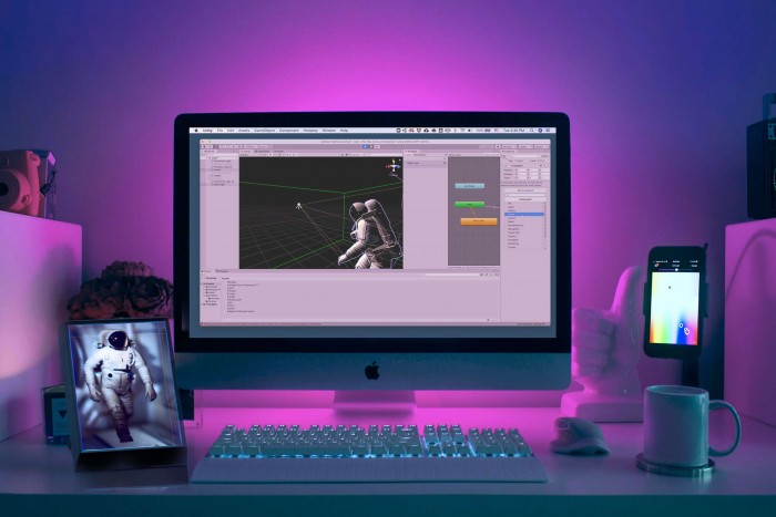 Der Looking Glass Portrait lässt sich auch als Zusatzmonitor für die Entwicklung von 3D-Modellen verwenden. (Bild: Looking Glass)